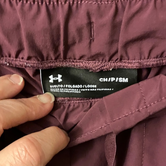 Under Armour Plum Jogger Pants Small - Picture 2 of 5